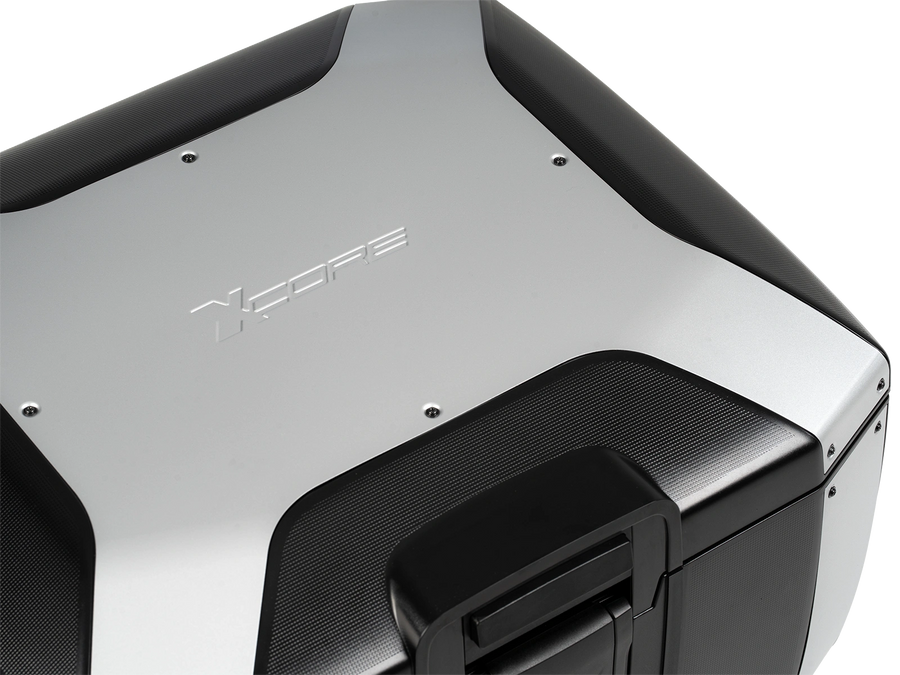 Triumph Trident 660 [2025-2026] - Smartrack-Set mit Xcore Topcase silber/schwarz
