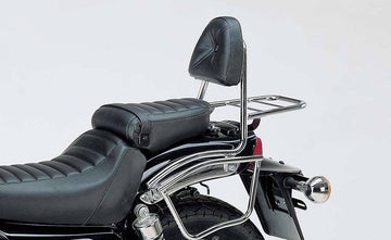 Kawasaki El 250 [1994-2003] - Sissybar con puente de equipaje