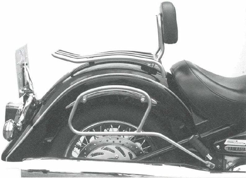 Yamaha XV 1600 Wild Star [1994-2004] - Solorack con respaldo