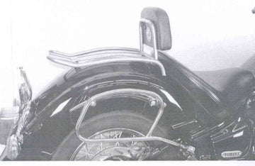 Yamaha XVS 1100 A Drag Star [2001-2007] - Solorack con respaldo