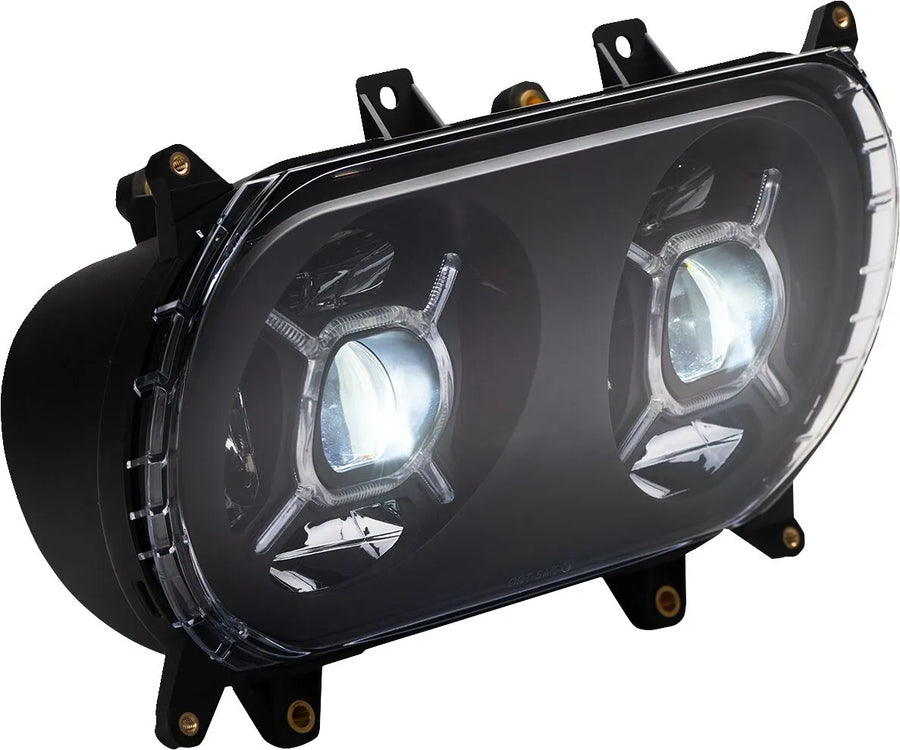 harley davidson fltruse [DINÁMICA PERSONALIZADA] – Faro LED doble X