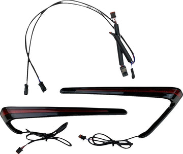 harley davidson fxlrst [DINÁMICA PERSONALIZADA] – Luces LED para alforjas