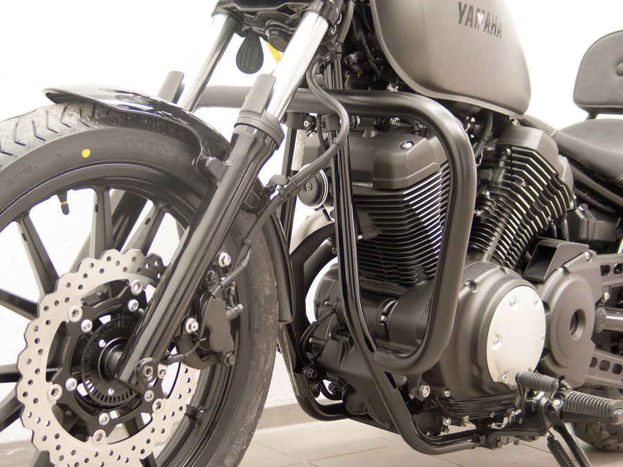 Yamaha XV 950 R [2013-2020] - Barra protectora, versión grande hecha de tubo de 38 mm, negro