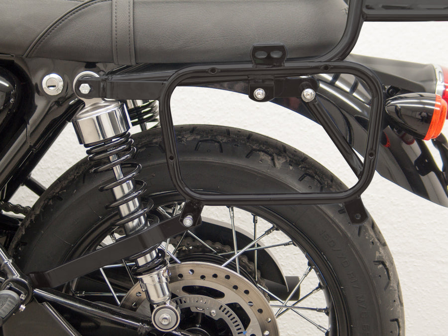 Triumph Bonneville T 100 [2017] - Carrador lateral para el caso Givi/Kappa (Monokey), negro