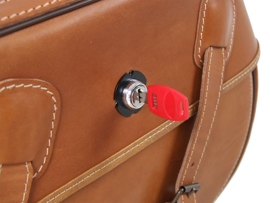 Motorradtasche [Hepco & Becker] - Buffalo Seitentasche links braun – C-Bow