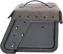 Bolsa para motocicleta [Hepco & Becker] - Juego de bolsas de cuero Rugged Cutout 19 L incl. liberación rápida - recorte