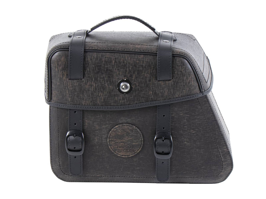 Bolsa para motocicleta [Hepco & Becker] - Bolsa lateral robusta izquierda marrón C-Bow – C-Bow