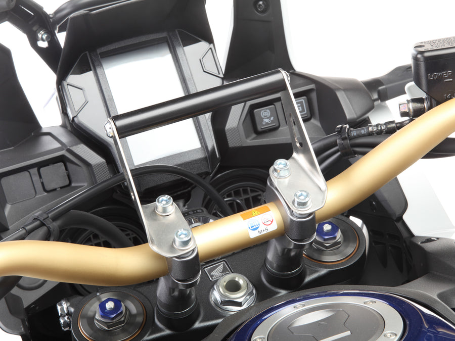 Honda CRF 1000 L Africa Twin (también DCT) (SD04) 2015-2016 y (SD06) 2017-2019 y otras motocicletas [2015-2016]-propietario de los dispositivos, alto, para el accesorio a los titulares del manillar