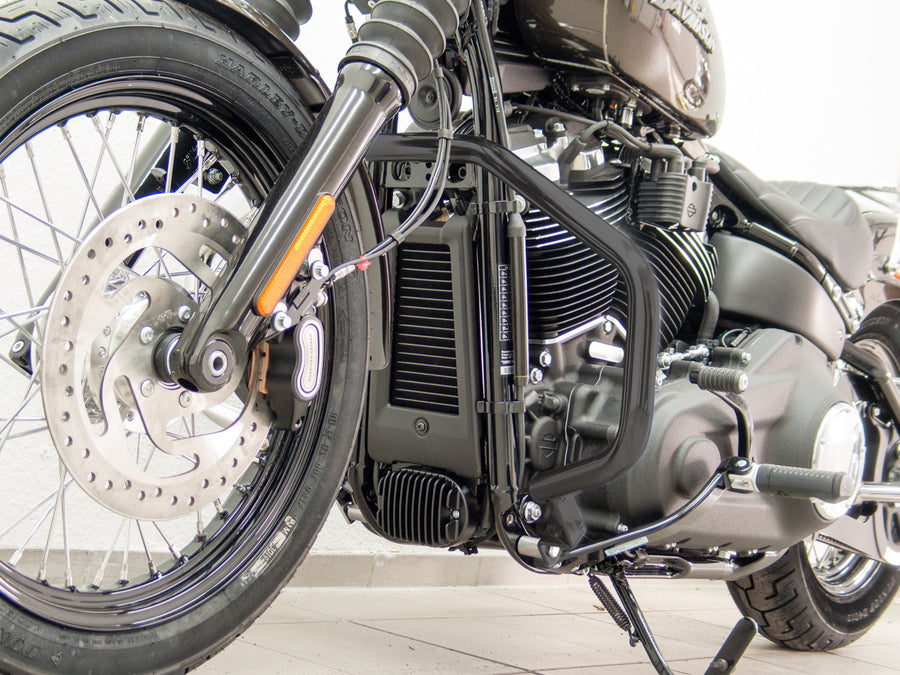 Harley Davidson Softail (Milwaukee -Eight 107/114) [2018] - Barra protectora, hecho de tubería de 32 mm, negro