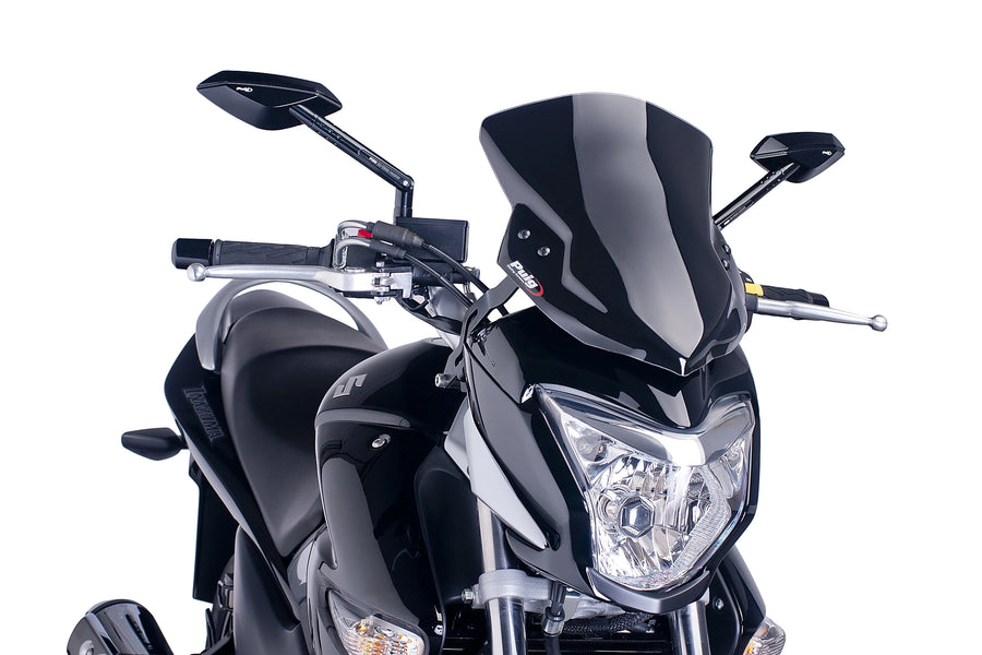 SUZUKI INAZUMA [2016] - Parabrisas deportivo de nueva generación | Negro | PUIG 6251N