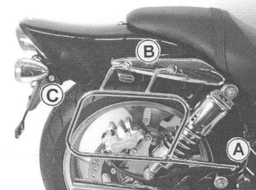 Suzuki VZ 1600 Merauder [2004-2005] - Packing Pocket Support