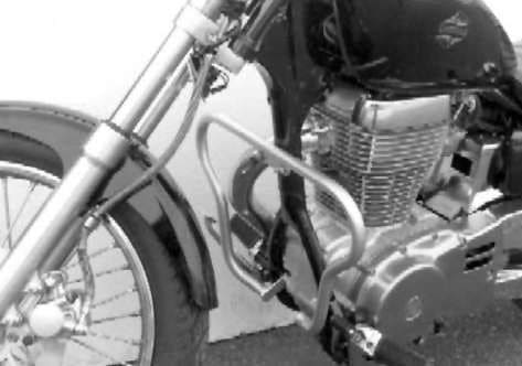 Suzuki LS 650 [1986-2000] - barra de protección del motor