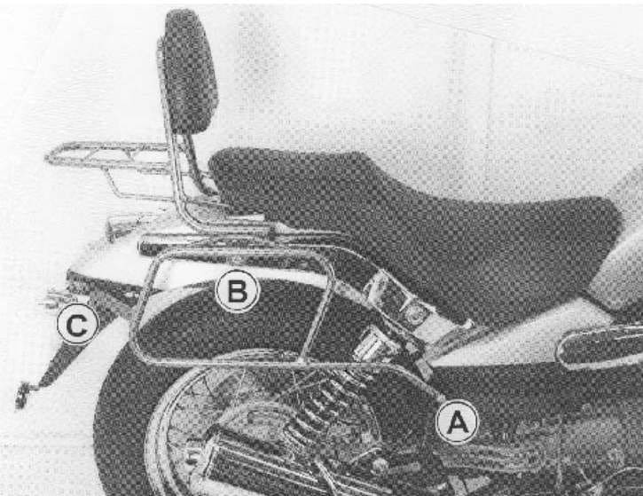 Moto Guzzi Nev Clas V 750 IE [2004-2011] - Bolsillo de paquete