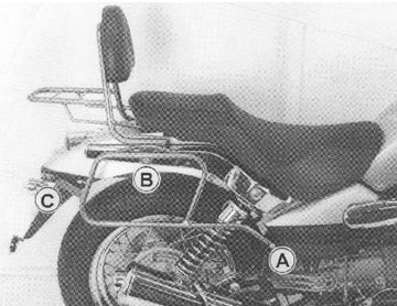 Moto Guzzi Nev Clas V 750 IE [2004-2011] - Bolsillo de paquete