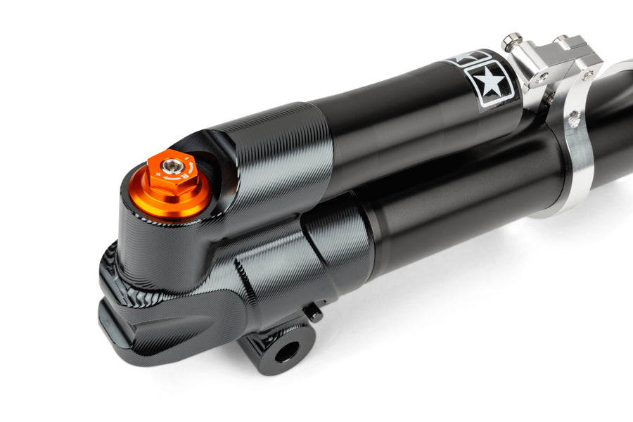 MBK Nitro Naked 50 2T LC [–2012] - Gabel R/T mit Schutzblechhalter
