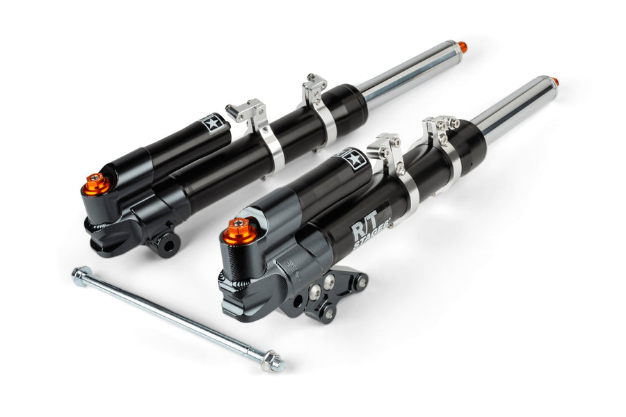 Yamaha Aerox 50 2T LC [–1998] - Gabel R/T mit Schutzblechhalter