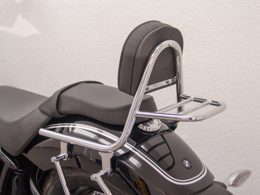 BMW R 18 (OL11) 2021- [2021] - Barra de mariquita hecha de tubería con almohadas y estante de equipaje