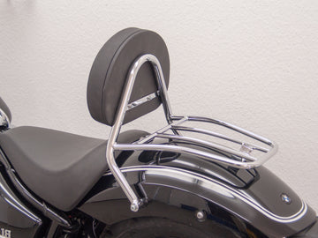 BMW R 18 (OL11) 2021- [2021] - Barra del conductor con una gran almohada redondeada y un estante de equipaje