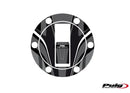APRILIA SHIVER 900 [2019] – Protector de tapa de depósito X-TREME – Aspecto carbono-5