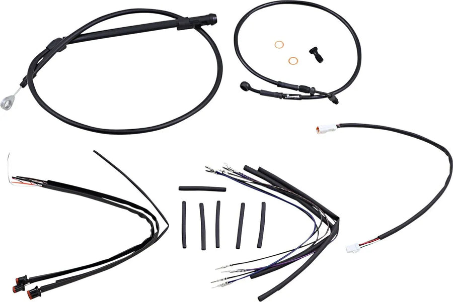harley davidson softail street bob fxbb [MARCA BURLY] - Juego de cables para barra de cárcel