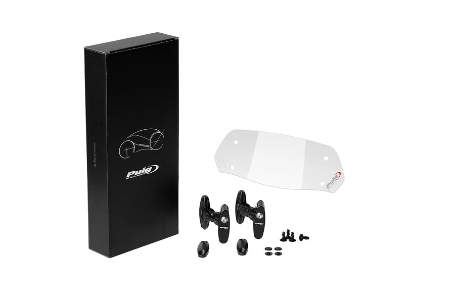 TRIUMPH BONNEVILLE T 120 NEGRO [2025] - Cupula spoiler clip PUIG | Borrar | PUIG 6319W