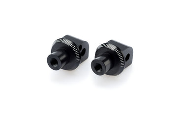 YAMAHA T-MAX 500 [2012] – Adaptador de almohadilla de goma para reposapiés del pasajero – negro