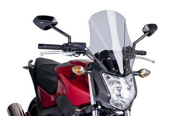 TRIUMPH BONNEVILLE T 120 NEGRO [2025] - Pantalla Touring Plus | Teñido | PUIG 6361H