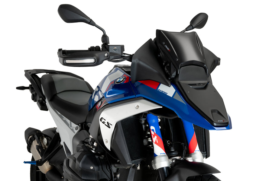 BMW R 1300 GS TROPHY [2025] – Deflector de viento extendido – negro mate