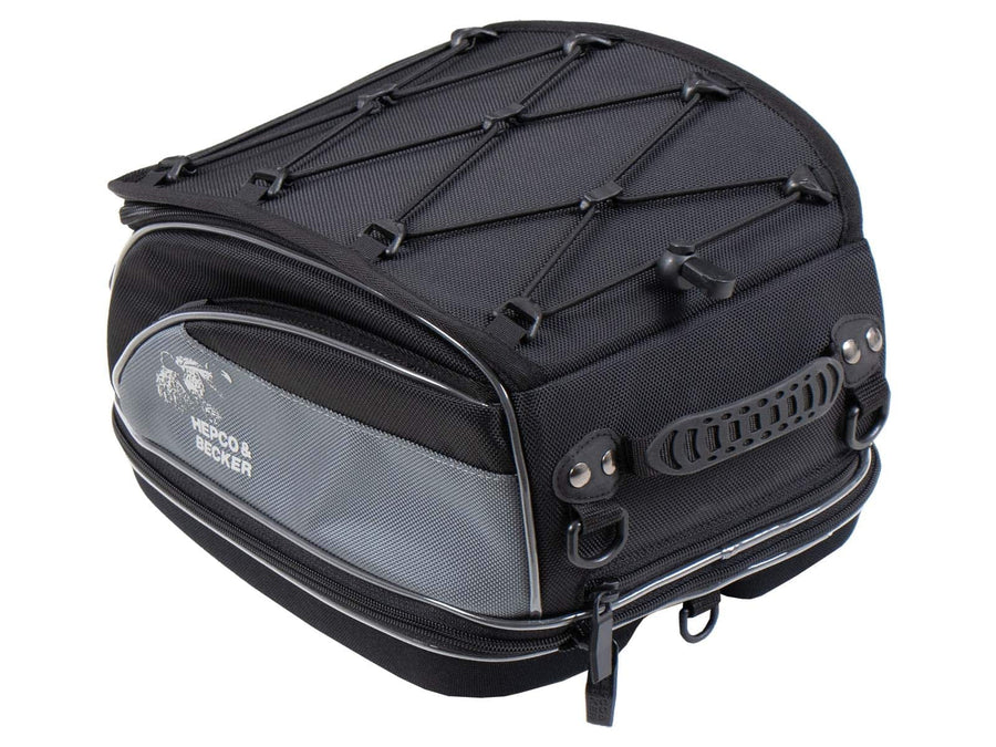 Bolsa trasera [Hepco & Becker] - STREET (fijación de correa universal) – portaequipajes deportivo