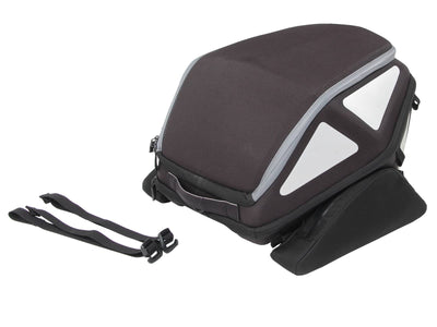 Bolsa trasera [Hepco & Becker] - Bolsa trasera Royster con fijación de correa - negro/gris – Sportrack