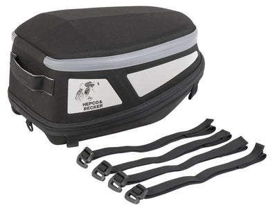 Bolsa trasera [Hepco & Becker] - Royster Rearbag Bolsa trasera deportiva con correa - negro/gris – Sportrack