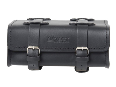 Bolsa trasera [Hepco & Becker] - Bolsa trasera de cuero Legacy negro – Solorack