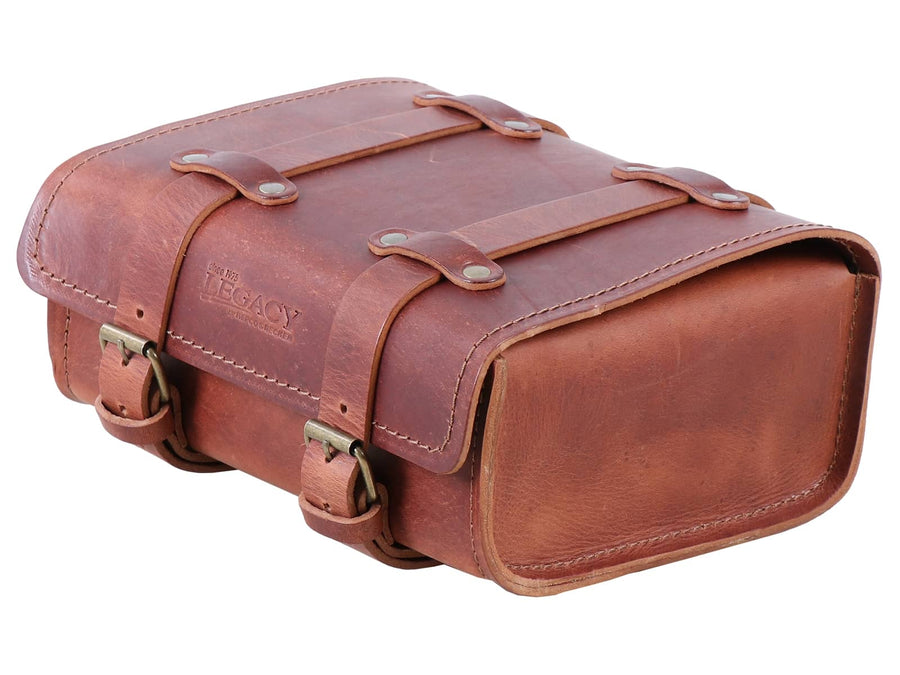 Hepco & Becker [Hepco & Becker] - Bolso trasero de cuero Legacy - marrón