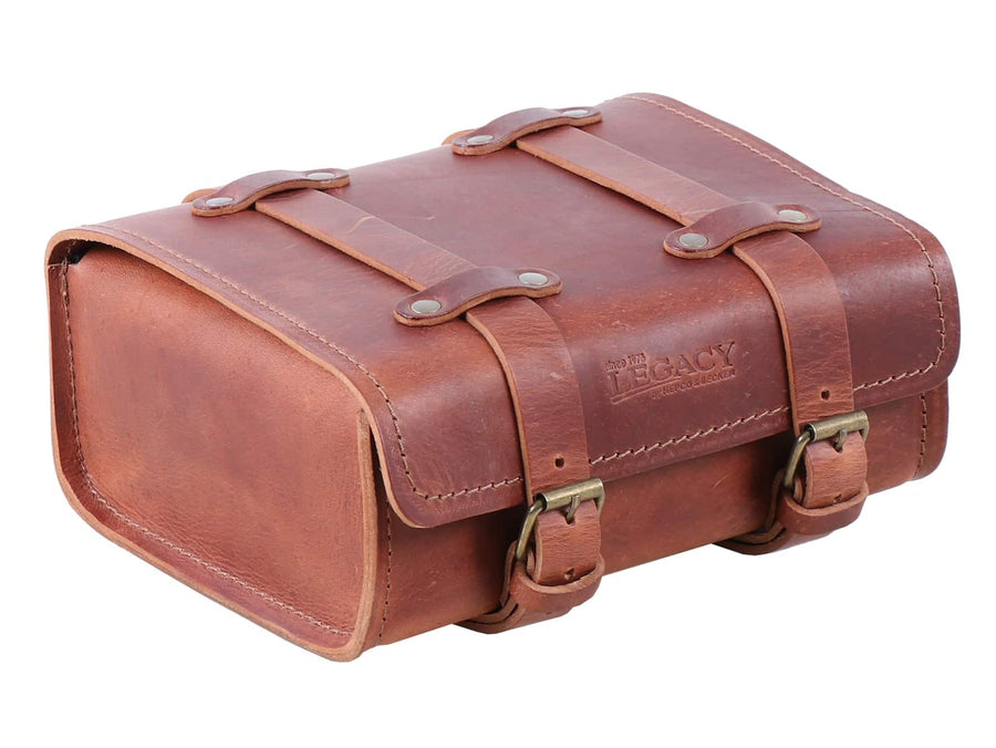 Hepco & Becker [Hepco & Becker] - Bolso trasero de cuero Legacy - marrón