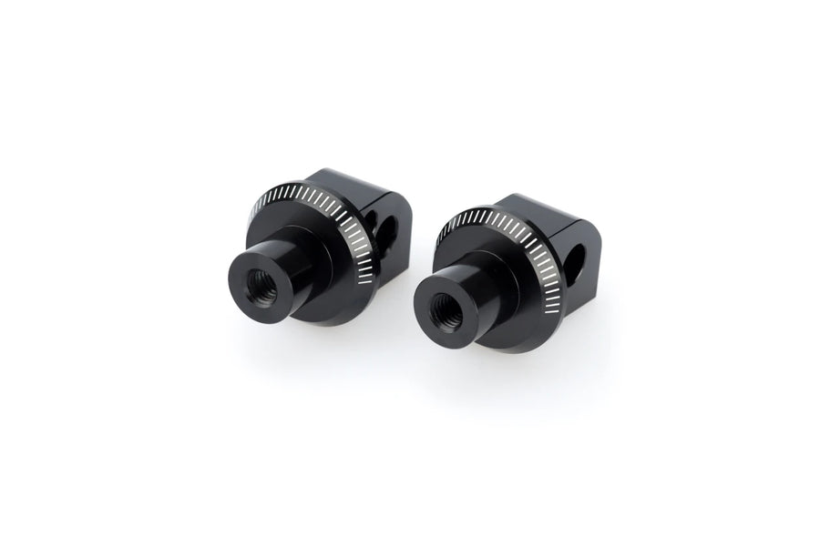 YAMAHA YZF-R1 RACE [2025] – Adaptador de almohadilla de goma para reposapiés del pasajero – negro