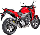 honda cb 500 [AKRAPOVIC] – Silenciador de línea deslizante de fibra de carbono-1