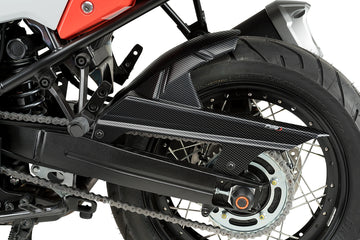 SUZUKI V-STROM 1000 [2014-2018] / V-STROM 1000XT [2017-2018] - Tapa rueda trasera | Aspecto carbono | PUIG 6477C
