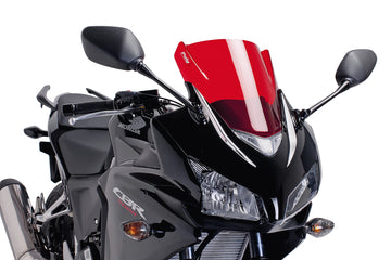 HONDA CBR500R 2013–2015 - Cúpula Z-Racing | Rojo | PUIG 6479R