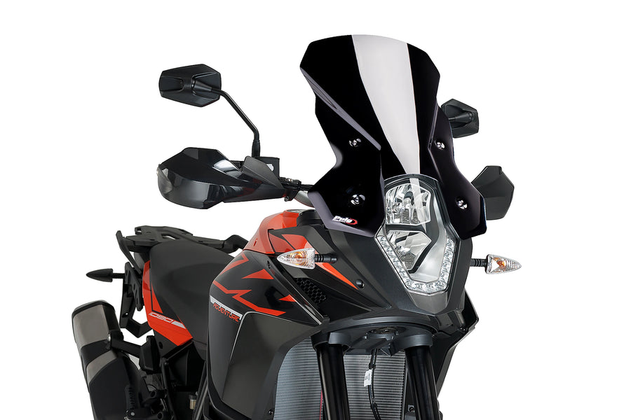 TRIUMPH BONNEVILLE T 120 NEGRO [2025] - Cúpula Touring PUIG | Negro | PUIG 6494N