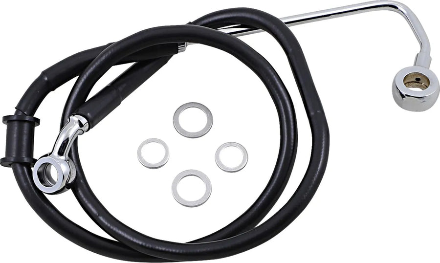 harley davidson fxsb [ESPECIALIDADES DE ARRASTRE] - Línea de freno extendida de acero inoxidable