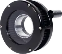 Harley-Davidson FXST 1690 Softail Standard [2012-2015] - BA Luftfilterkit – Oberfläche: Schwarz, Verchromt, Klar – Bild 5