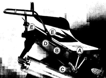 Suzuki GSX-R 600 [2004-2005]-Puente de emprendimiento