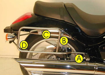 Suzuki M 1800 [2006-2012] - Carrier de maletas