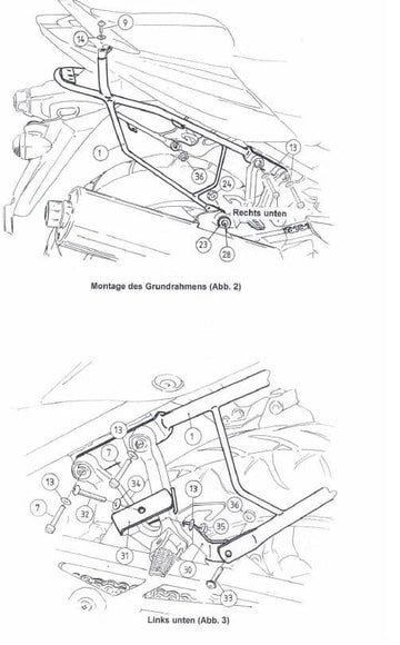 Suzuki SV 650 [2003-2006] - Carrier de maletas