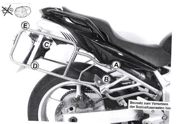 Yamaha FZ 6 [2004-2006] - Carrier de maletas - 0