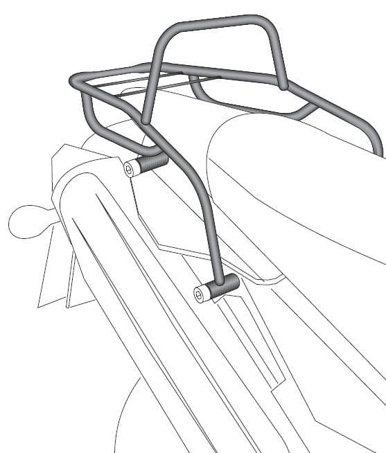 Yamaha XT 660 R [2007-2016] - Puente de equipaje