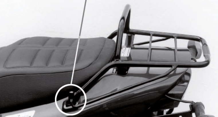Yamaha XJ 600 S [1991-1995] - puente de equipaje