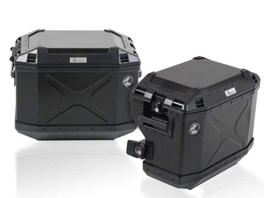 BMW F 800 GS [2008-2018] -Cuteout Carrier + Xplorer Case