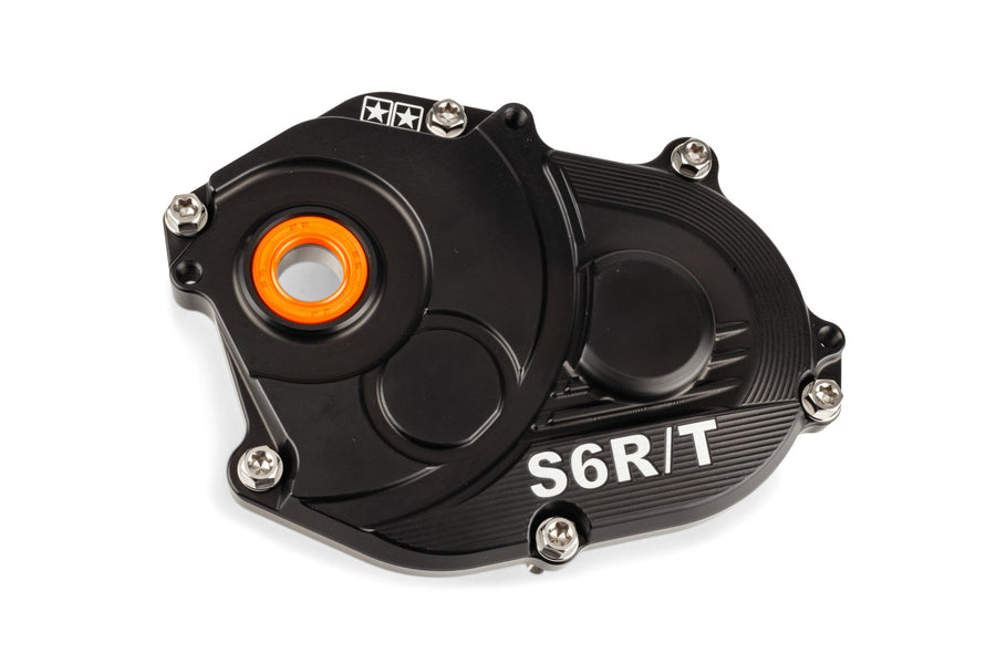 Aprilia SR Netscaper 50 2T LC - Tapa caja de cambios R/T Tornillos titanio negro