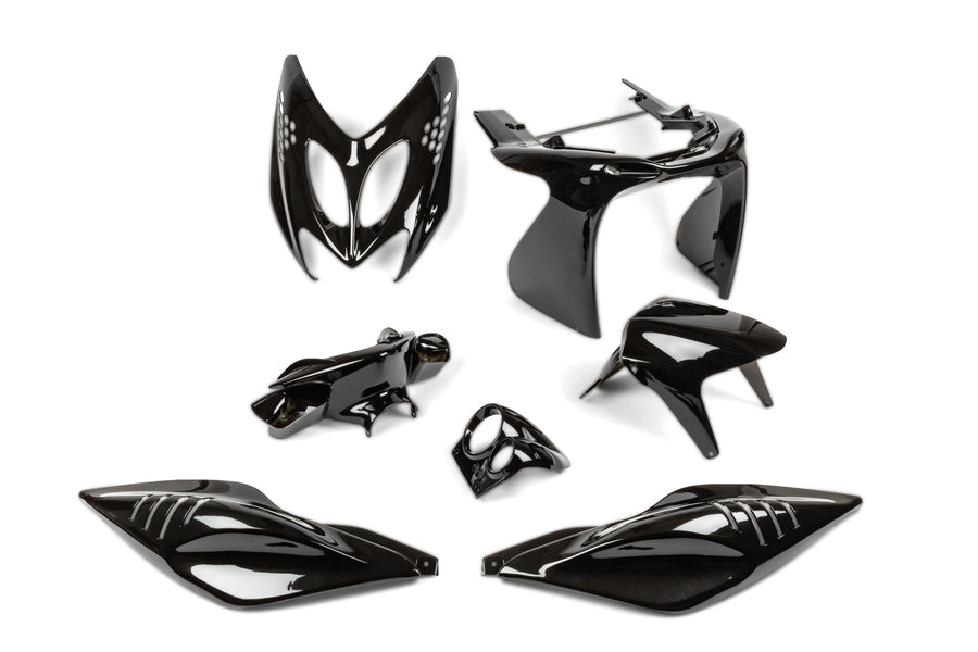 MBK Nitro 50 2T LC CAT [2004–] - Verkleidungskit 7 Teile schwarz